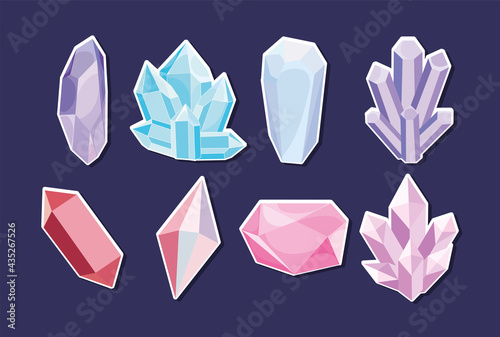 eigth crystal designs