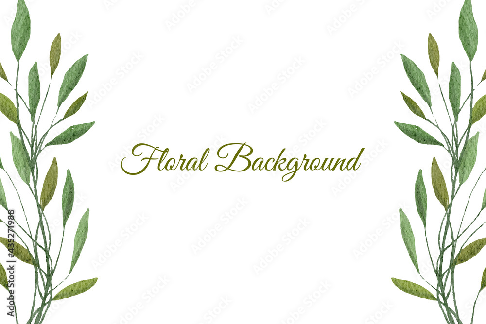 Floral Background Vector Floral Background Vector