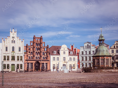 Häuser der Altstadt von Wismar