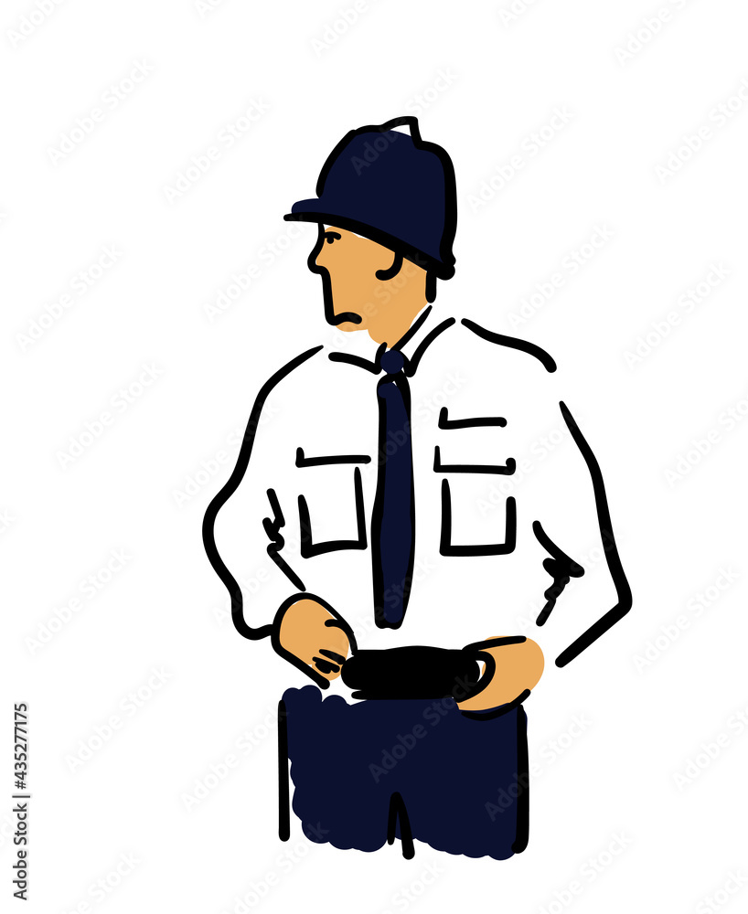 the famous english policeman in a helmet as they look today the famous english policeman in a helmet as they look today