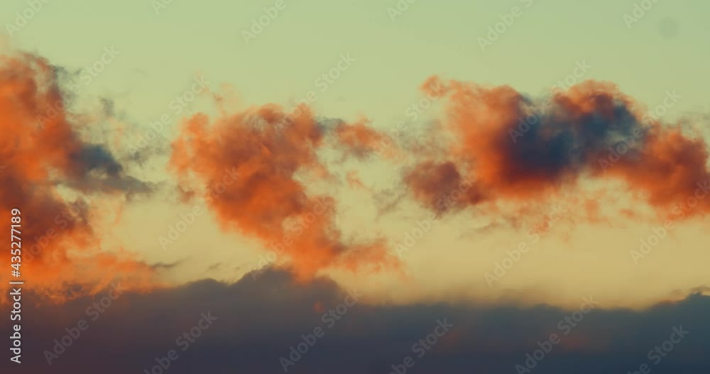Blue sunny, Vanilla Sky time lapse with moving clouds stream background sunset, 4K video Blue sunny, Vanilla Sky time lapse with moving clouds stream background sunset, 4K video
