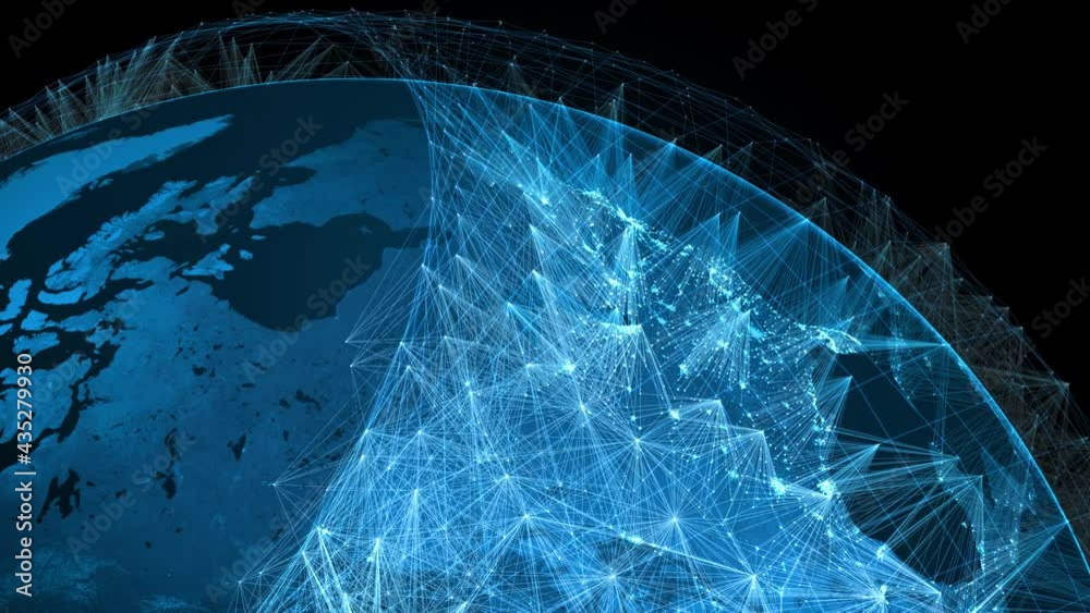 The satellite constellation Starlink at an altitude of 550 km provides broadband Internet coverage of the entire populated surface of the Earth.