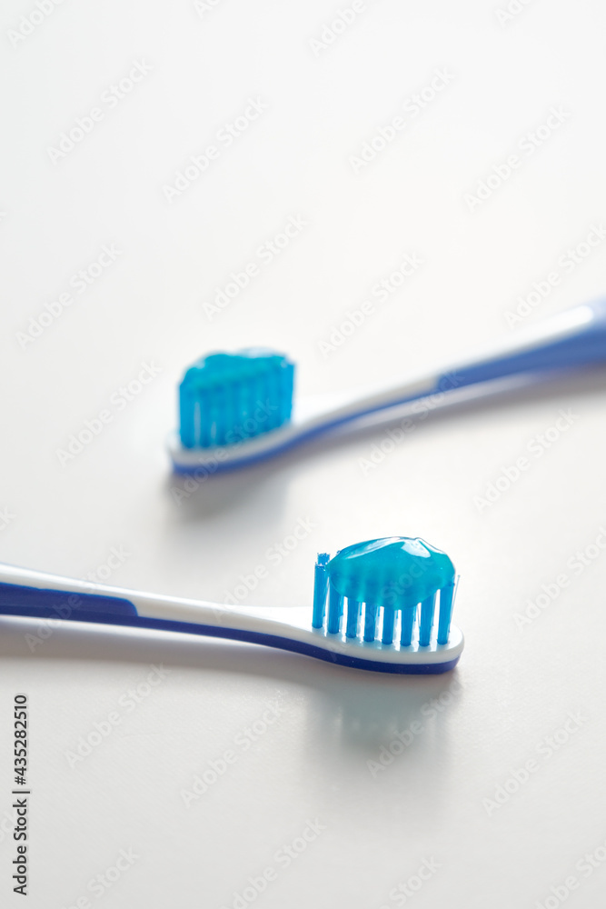 toothbrush with toothpaste isolated toothbrush with toothpaste isolated