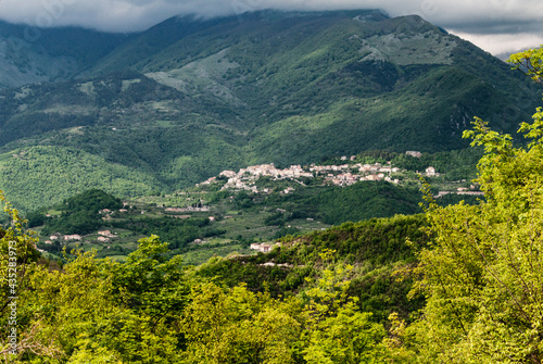 Picinisco view on a spring day