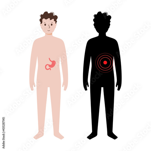 Pain in male body