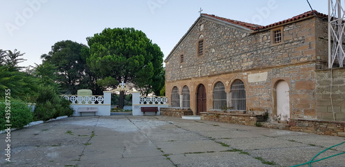 old church in the old town photo
