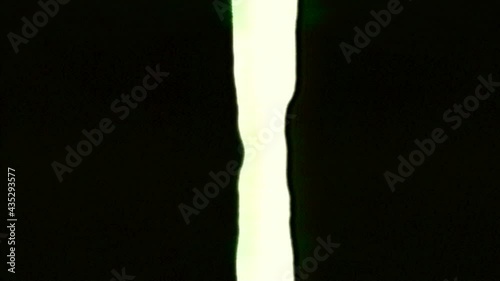 Analog Video Art Multicolored Abstract Shapes Signal Distortion