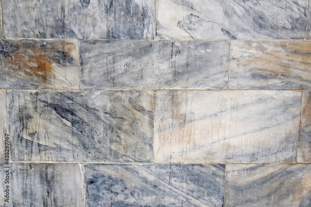 Fototapeta premium marble granite gray block and background