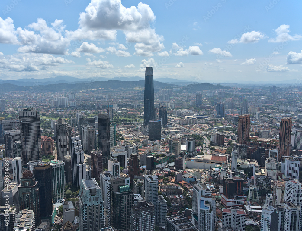 Obraz premium Skyline Kuala Lumpur