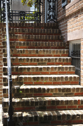 Brick Outdoor Staircase