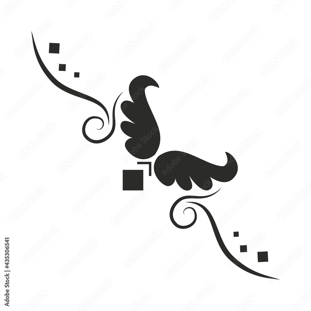 Fototapeta premium damask ornament design