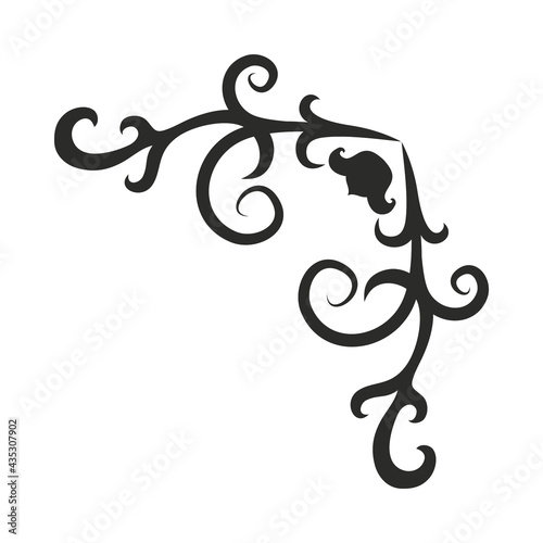 vintage corner icon