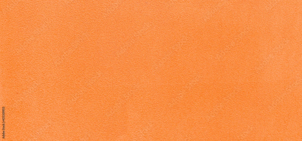 Fototapeta premium Panorama of Cement wall painted brown texture and background seamless