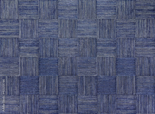 デニム糸で作られた壁