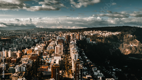 atardecer en la ciudad