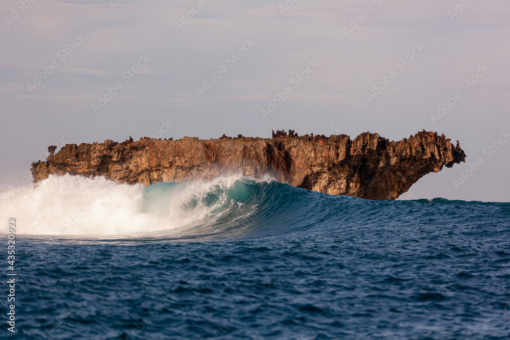 Surf Spot Stimpys Rock Island Siargao Island The Philippines