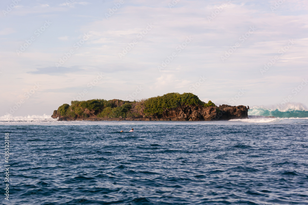 Surf Spot Stimpys Rock Island Siargao Island The Philippines Surf Spot Stimpys Rock Island Siargao Island The Philippines