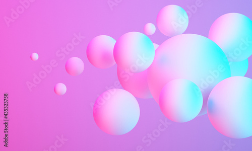 3d colorful sphere ball on background ,abstract 3d background © jarnbeer19