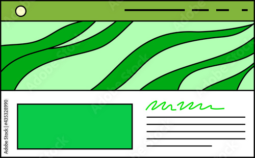 Eco color Website screen view