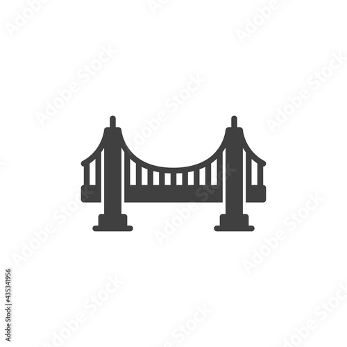 Bridge vector icon