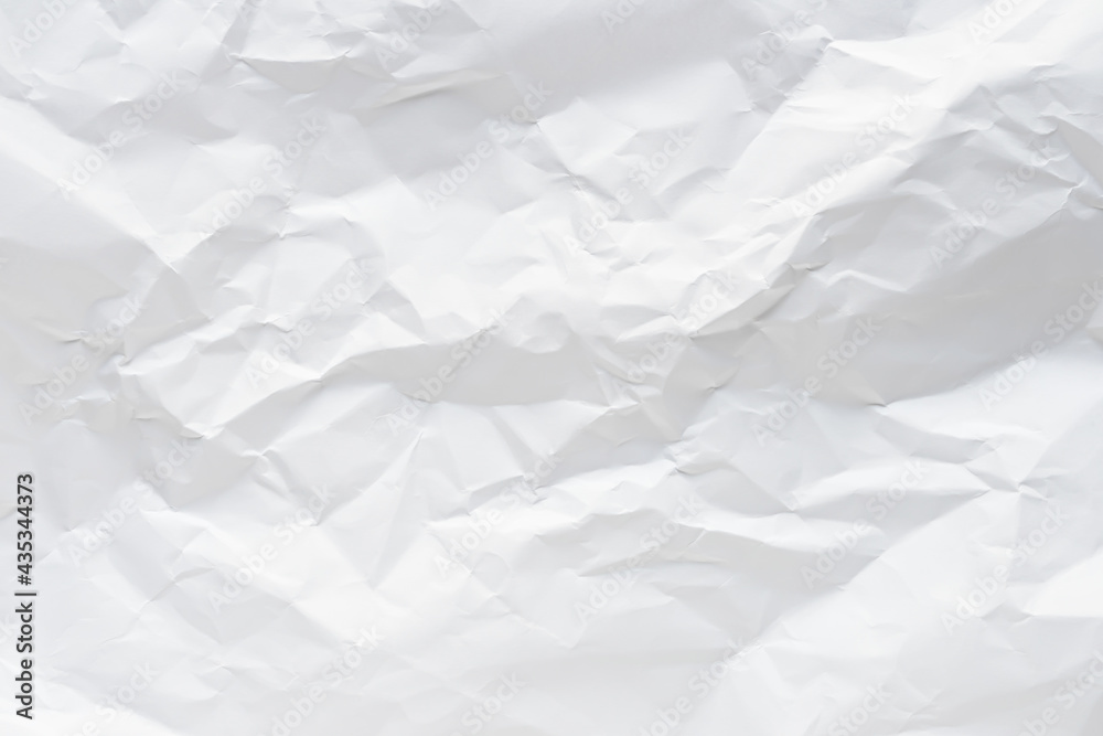 White crumpled paper texture background. White crumpled paper texture background.