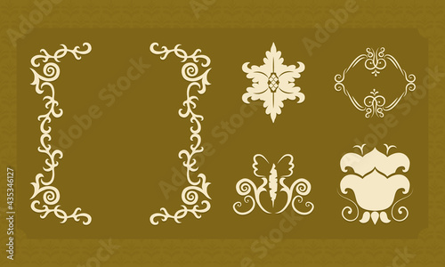 decorative vintage ornaments