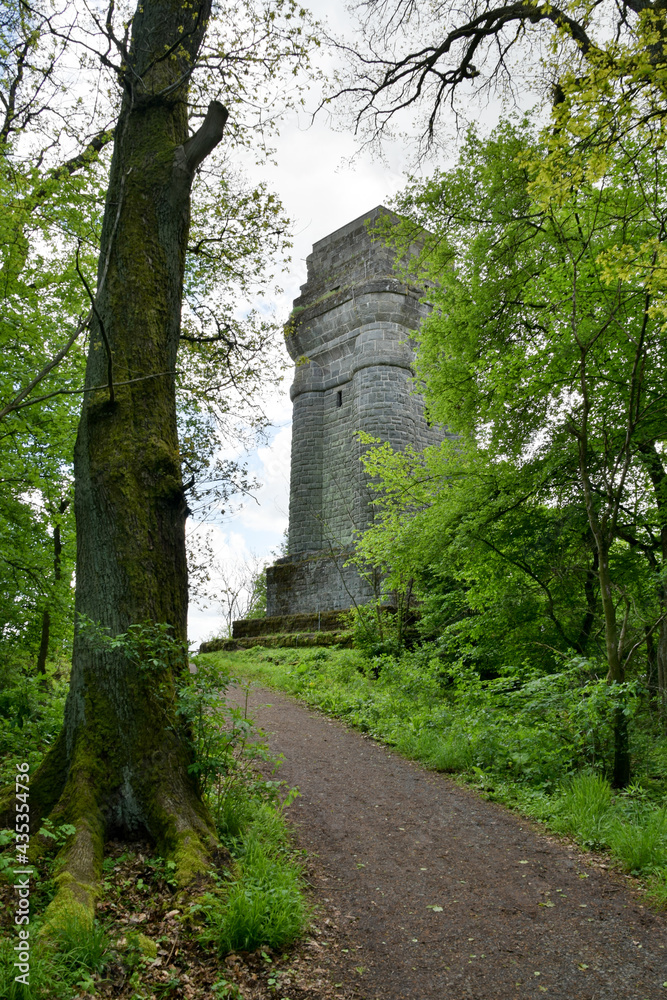 Der Bismarckturm bei Kassel Stock Photo Adobe Stock