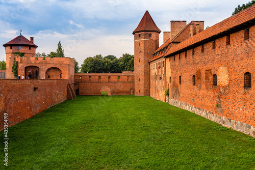 Medieval castle and fortress of the Teutonic Order in Malbork