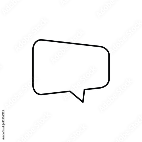 chat icon speach bulbble  icon vector

