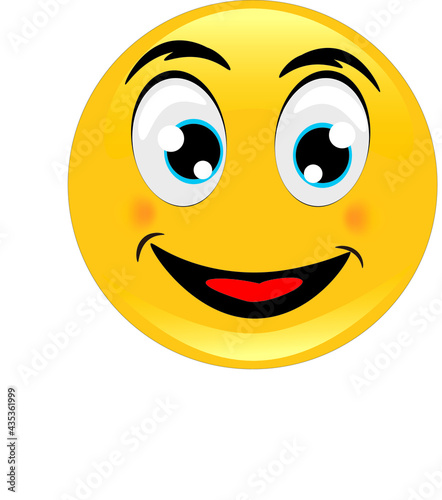 cute smiley image or emoji with cute smile face , smiley , cute smiley , emoji , happy smiley , fun , joyful emoji