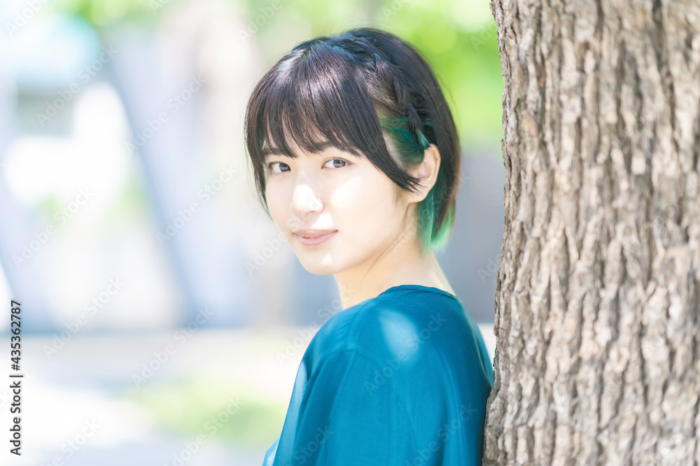 女性ポートレート ファッションイメージ Stock Photo Adobe Stock
