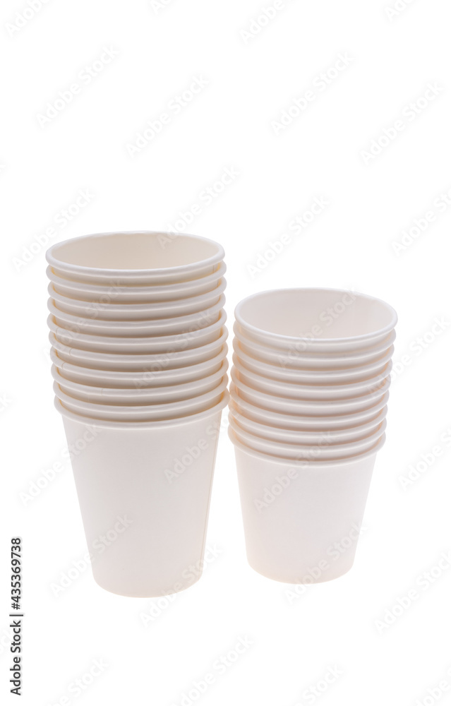 Obraz premium paper cup for coffee isolated