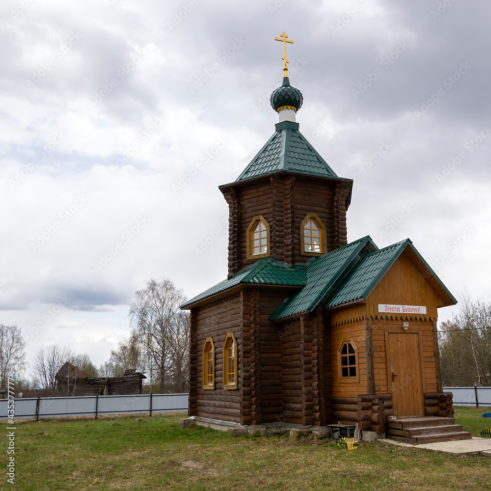 rural wooden church