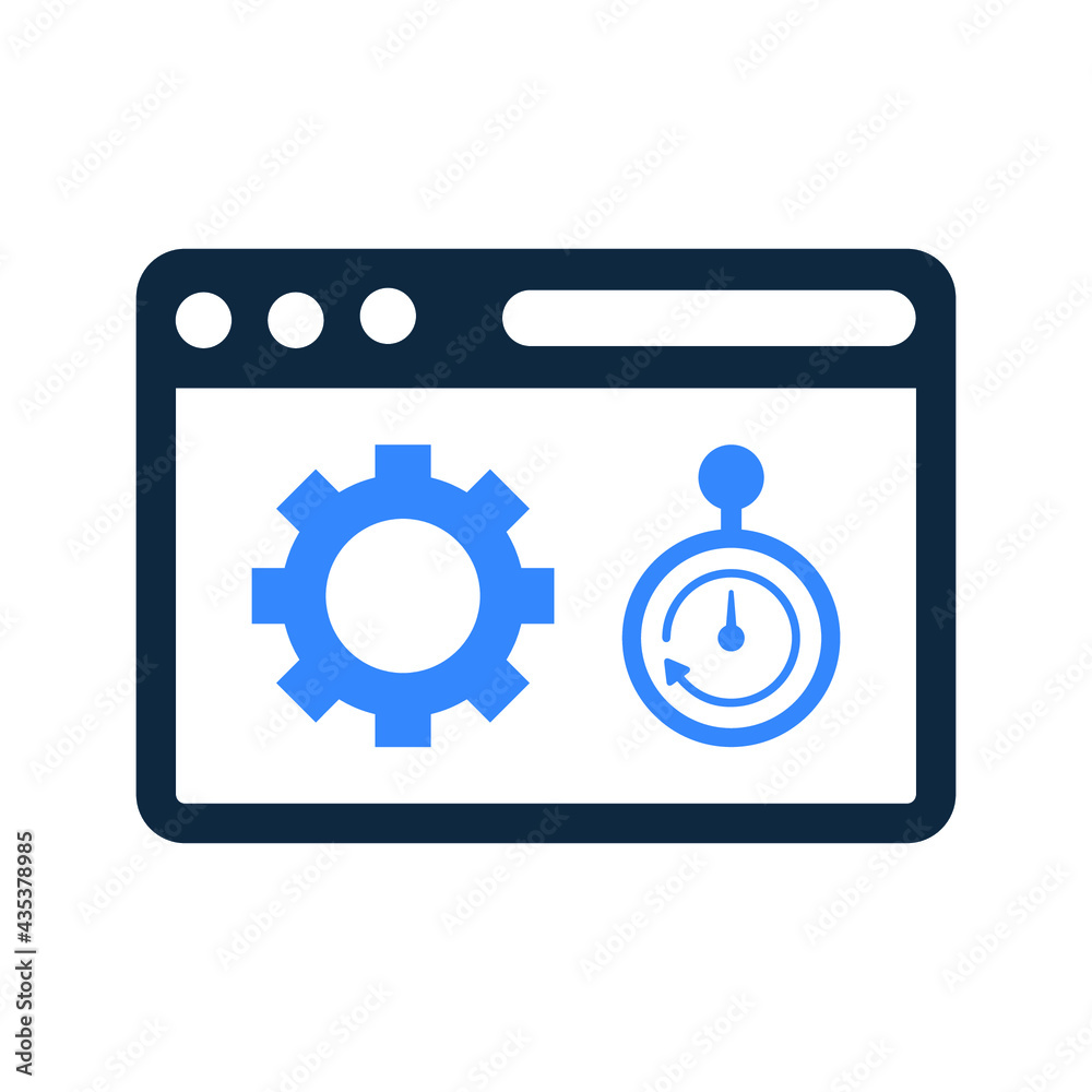 SEO optimization icon. Simple vector on isolated white background. SEO optimization icon. Simple vector on isolated white background.