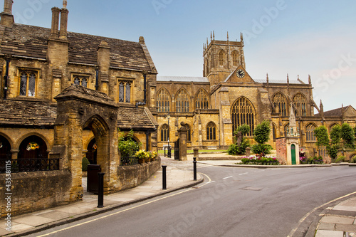 Sherborne Abbey, The Abbey Church of St. Mary the Virgin, Church in Sherborne in the English county of Dorset.