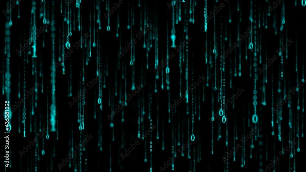 alpha binary digital string the whereabouts of matrix digital rain information flow