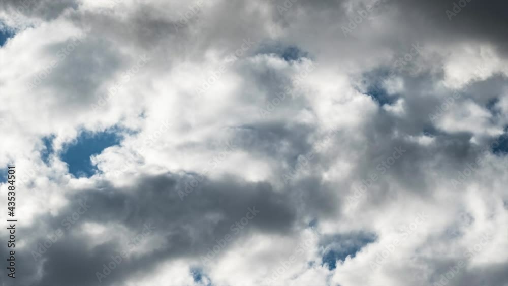 A fast moving time lapse of an evening weather front forming in the sky. A fast moving time lapse of an evening weather front forming in the sky.