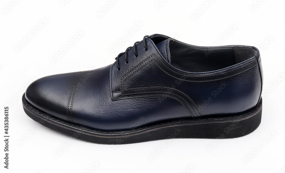 Classic, modern,  leather men's shoes