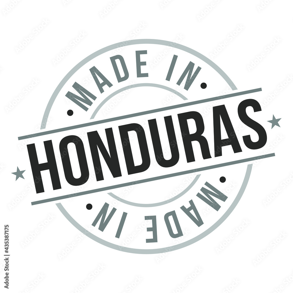 Made in Honduras Stamp. Logo Icon Symbol Design. Security Seal Style Badge National. Made in Honduras Stamp. Logo Icon Symbol Design. Security Seal Style Badge National.