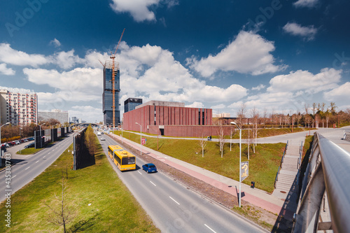Obraz na płótnie Katowice w salonie