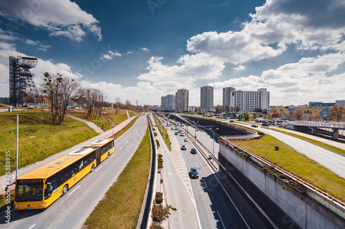 Obraz na płótnie katowice w salonie