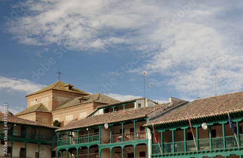 Chinchon, a small village near Madrid, Spain 