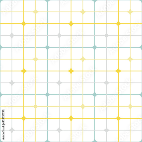 Plaid seamless pattern.  Vector illustration that is easy to resize.  Colorful pastel lines on a white background.