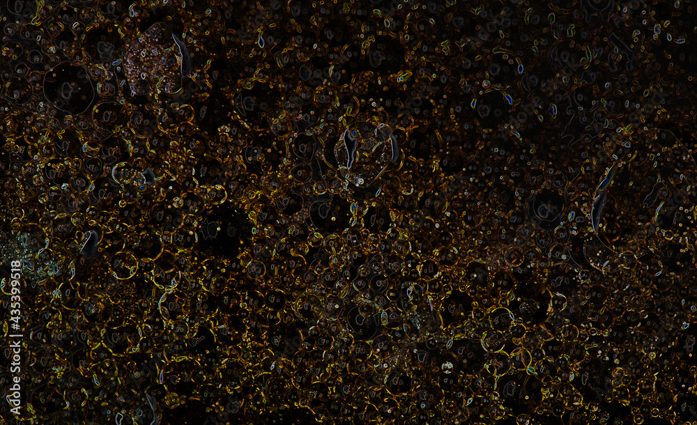 deep inside . colorful illustration on a black background. deep inside . colorful illustration on a black background.
