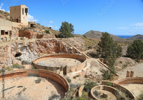 oro minas de rodalquilar ruinas abandonadas cabo de gata almería 4M0A2189-as21 photo