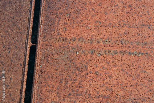 rusty metal background