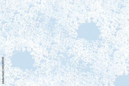 Blue splash pastel texture background close up