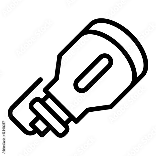 Ultrasound instrument icon. Outline Ultrasound instrument vector icon for web design isolated on white background