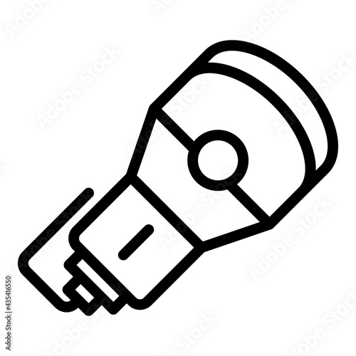 Ultrasound technology icon. Outline Ultrasound technology vector icon for web design isolated on white background