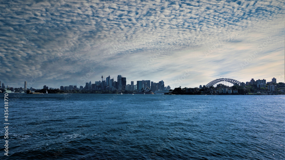 Sydney skyline from Cremorne Pt., Australia Sydney skyline from Cremorne Pt., Australia